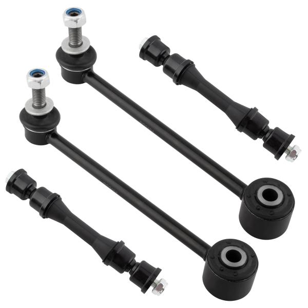 WEDOAUTO 4Pcs Front &amp; Rear Stabilizer Sway Bar End...