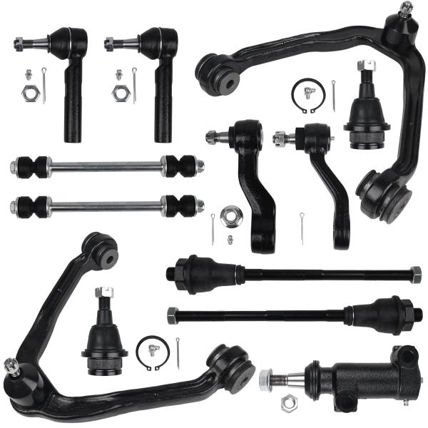 MACEL 13ピース フロントサスペンションキット アッパーコントロールアーム キャデラックエスカ...