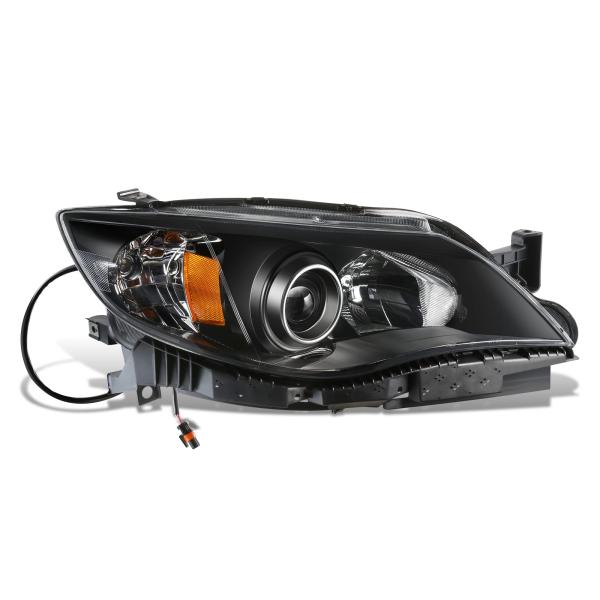 DNA MOTORING 右 OEスタイル プロジェクターヘッドライト 08 11 スバル インプレ...