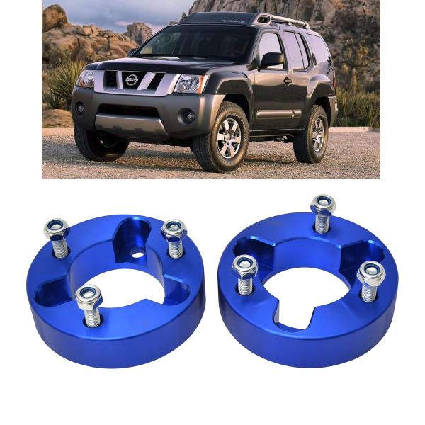 フロントサスペンションリフトキット ストラットスペーサー 2インチフロントレベリングリフトキットスペ...