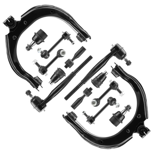 Front Upper Control Arms w/Ball Joints Stabilizer ...