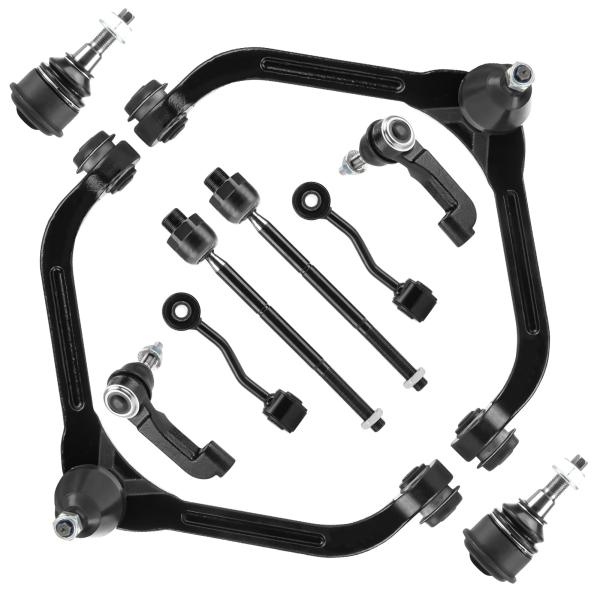 Front Upper Control Arms w/Ball Joints for Jeep Li...