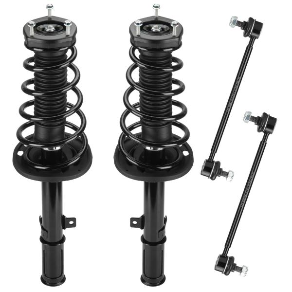 【並行輸入品】 Rear Coil Spring Strut &amp; Stabilizer Sway B...