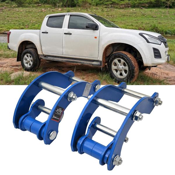 2インチ リアリーフ リフト コンフォート シャックルキット いすゞ D MAX 2012 2024...