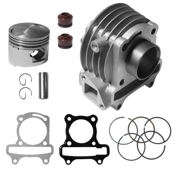 JOYYANGFANG 39mm 1.54インチ GY6シリンダーボディ ガスケットとピストンセット...
