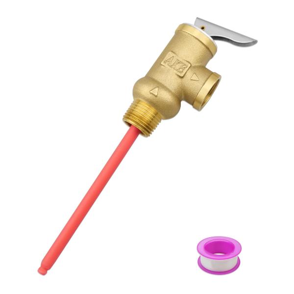 ULXIOM 91604 1/2インチ リリーフバルブ 温度と圧力リリーフバルブ Camco 104...