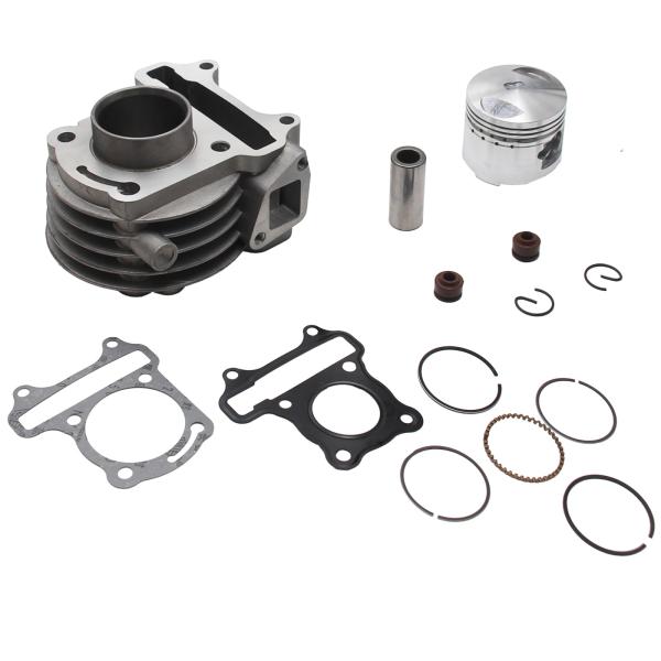 39mm エンジンシリンダー ヘッドガスケットとピストンセット 49cc 50cc GY6 4ストロ...
