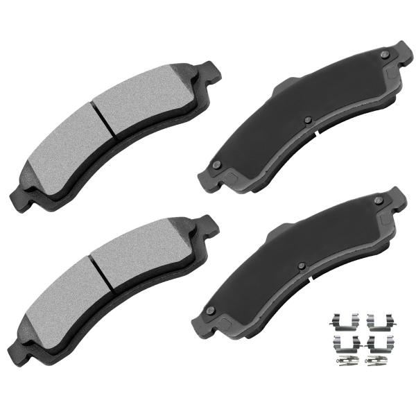 cciyu D882 Front Semi Metallic Disc Brake Pads Kit...