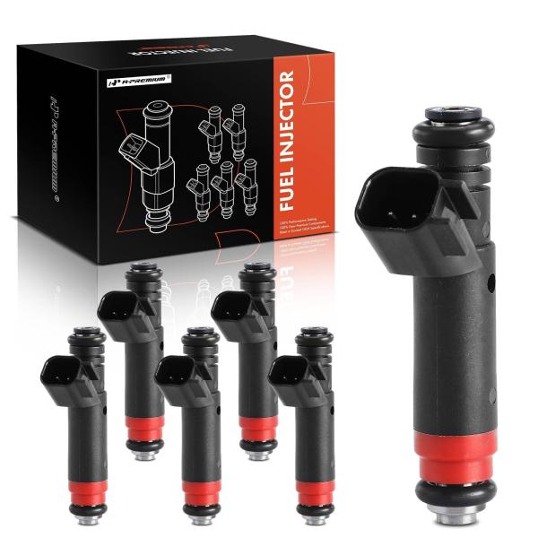 【並行輸入品】 A Premium Fuel Injectors Set of 6 Compatib...