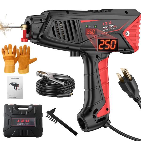 JZU Handheld Welding Machine 250A, Upgrade IGBT In...