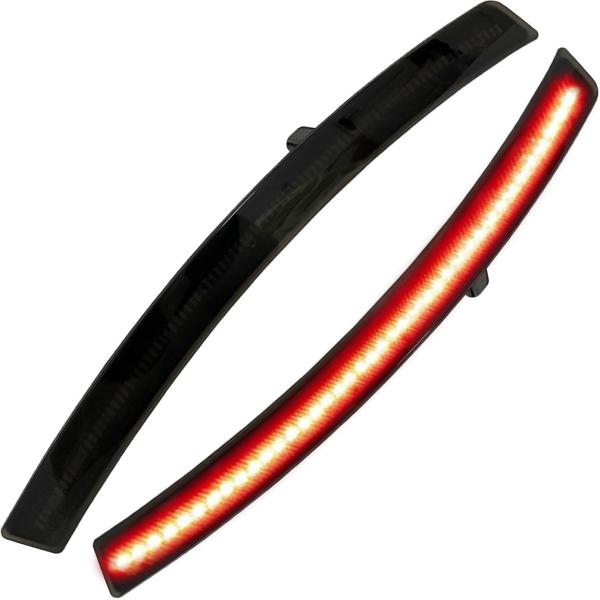 Gorromp Smoked Lens Corvette C7 LED Rear Side Mark...