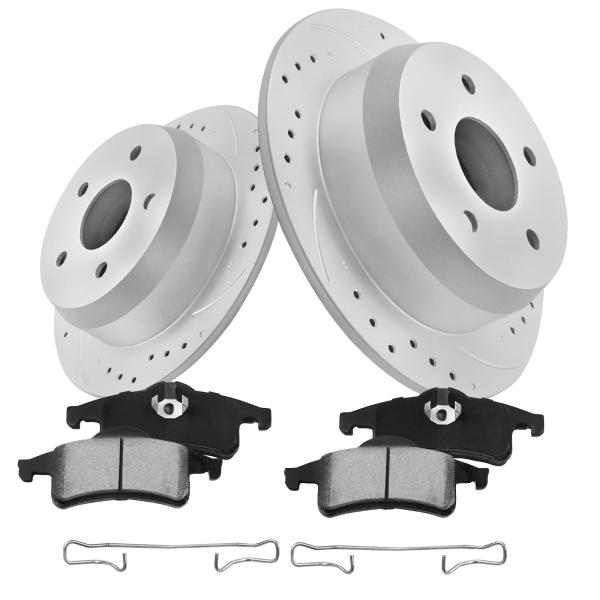 Anpulsero Rear Automotive Replacement Brake Kit, D...