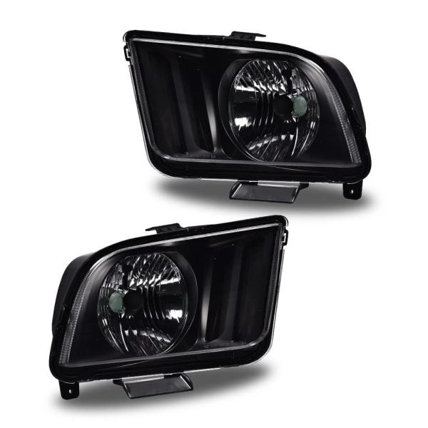 G PLUS Headlights Assembly, Compatible with Ford M...