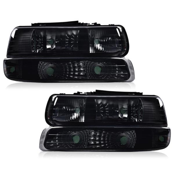 G PLUS Headlights Assembly Compatible With Chevy S...
