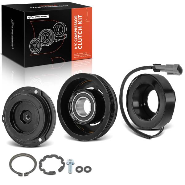 A Premium Air Conditioner AC Compressor Clutch Kit...