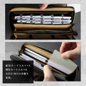 財布 メンズ 長財布 本革 牛革 大容量 カー...の詳細画像5