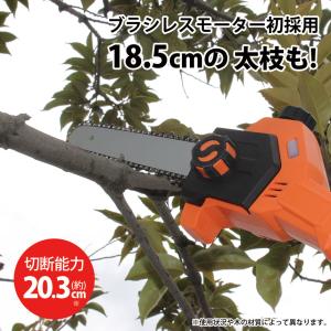 チェーンソー 高枝 24V 充電式 YARDF...の詳細画像4