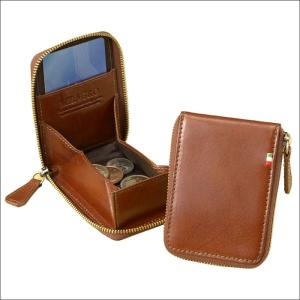 ※非表示※ 財布 コインケース カードケース オイルドレザー イタリアンレザー 本革 ミラグロ