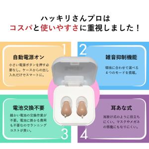 補聴器 目立ちにくい 充電式 デジタル補聴器 ...の詳細画像2