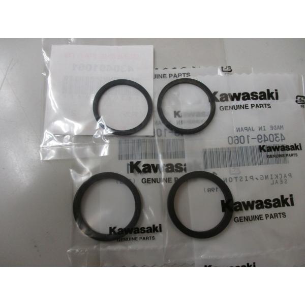 送料無料★新品★Ｄトラッカー（ＫＬＸ２５０）★純正フロントキャリパーシール