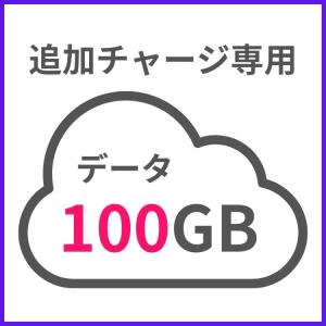 【追加チャージ専用】G40 100GB 日本国内専用