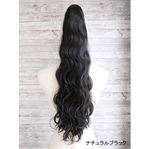 ウィッグ ナチュラルウェーブポニーテールウィッ...の詳細画像2