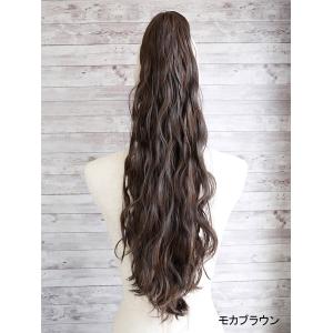 ウィッグ ナチュラルウェーブポニーテールウィッ...の詳細画像4