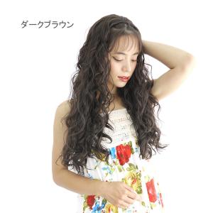 ウィッグ フラダンス なみなみロングハーフウィ...の詳細画像4
