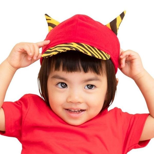 赤鬼 衣装 赤鬼青鬼 お面 赤鬼コスプレ 節分衣装 赤鬼キャップ ベビー 妖怪 衣装 衣装 コスプレ...