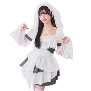 ドーリーゴースト 夏の風物詩 コスプレ コスチューム かわいい 幽霊 レディース