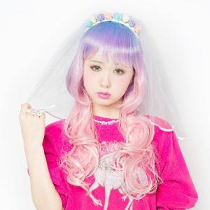 ルナティック レモニー ロリポップ マリッジベール ローズ 原宿系 Lll モデル Amo アモ Clw Arune仮装雑貨のお店あるね 通販 Yahoo ショッピング