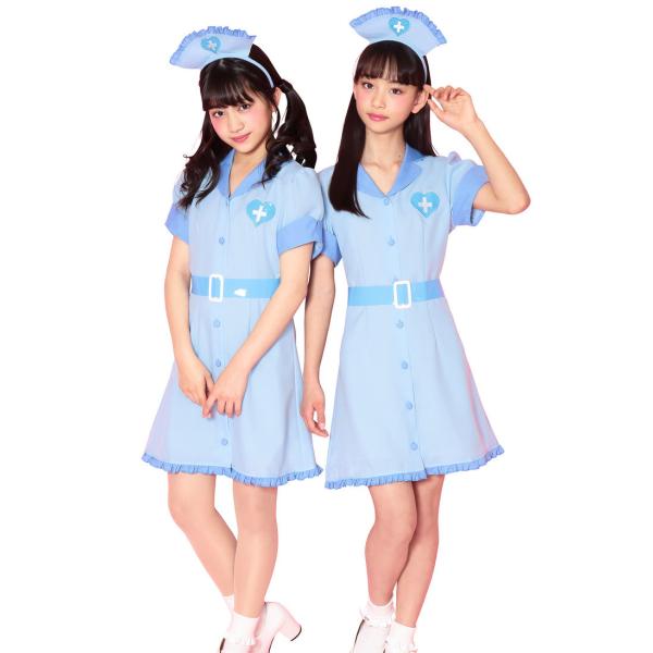 ハロウィン コスプレ HWZ COSCHU！ シャーベットナース ハロウィン レディース 女性用 仮...
