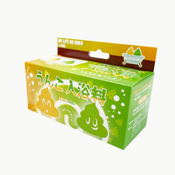 うんこ入浴料レモン＆リンゴ 浴用化粧料 いたずら 入浴剤 残念賞 パーティーグッズ ジョークグッズ ...