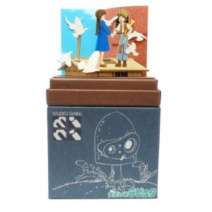 スタジオジブリmini 天空の城ラピュタ 目覚めたシータ みにちゅあーとキット NONスケール 組立キット さんけい ペーパークラフト｜wigland