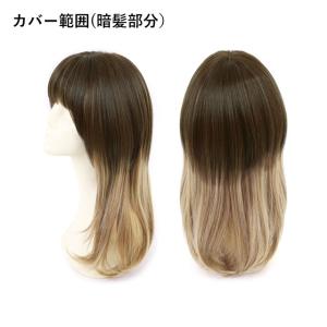つむじ付き前髪ウィッグ プリシラTFX-104...の詳細画像3