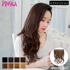 ウィッグ エクステンション クリップで付けられる簡単エクステ TX-26 めちゃ楽エクステリニューアル リラックスカール ウイッグ エクステ プリシラ