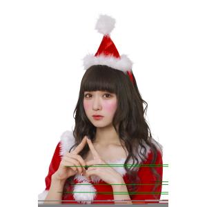 XM サンタカチューシャ 赤 クリスマス 2023 Xmas サンタクロース 帽子 かぶりもの コスプレ｜wigland