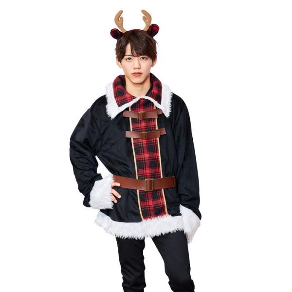 XM マニフィックノエル チェックトナカイ クリスマス 2023 Xmas メンズ トナカイ 衣装 ...