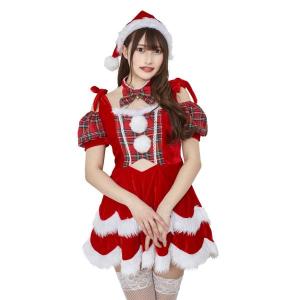 XM ファンメイド メルティサンタ サンタ衣装 クリスマス Xmas レディースサンタクロース サンタコスプレ 仮装衣装｜wigland