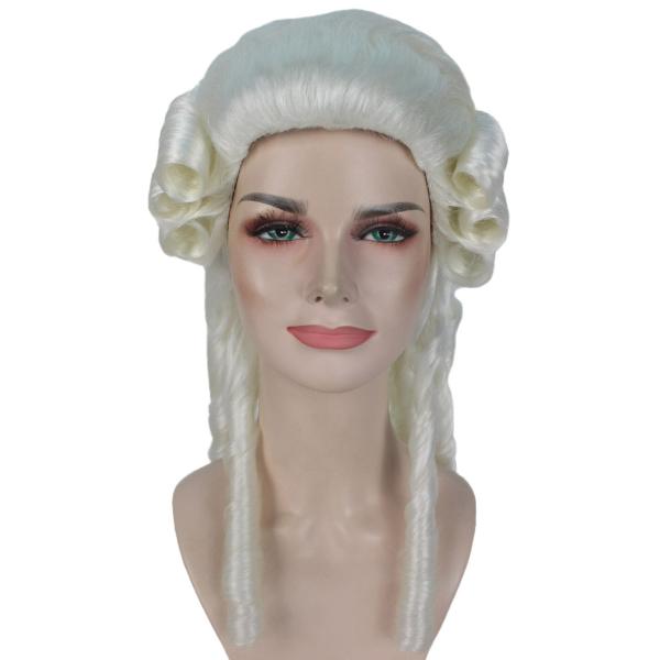 Wigs2you 仮装 ウィッグ H-4140 宮廷 白髪 フルウィッグ コスプレ  かつら 女装 ...