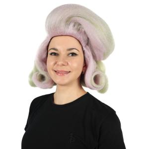 女性用ウェーブヘアマルチカラーウィッグ、フルウ...の詳細画像2