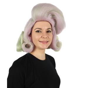 女性用ウェーブヘアマルチカラーウィッグ、フルウ...の詳細画像4