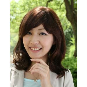 業界激震価格 人毛ウィッグ 最高級　医療用　ウィッグ専門店 フルウィッグ ミディアム ナチュラル かつら  HH-122