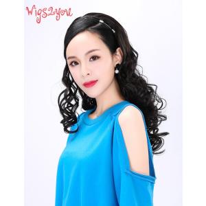 注目商品 ストアのイチオシ　オリジナル 宴会　ハーフウィッグ　最高級　かつら　HW-012｜wigs2you