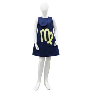 乙女座 モチーフ ワンピース コスプレ 衣装 JCO-255Kids 黄道十二星座 コスチューム ハロウィン パーティ オリジナル 仮装 全身コーデ Trolls 小人