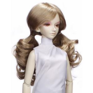 レビュープレゼント Super Dollfie スーパードルフィー　BJD 60cm人形・ドール用ウィッグ かつら おもちゃ　W-664｜wigs2you