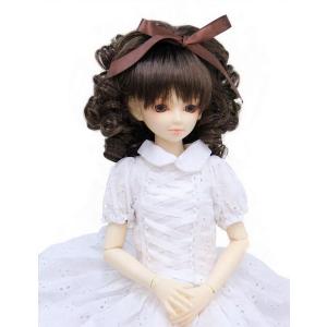 レビュープレゼント Super Dollfie スーパードルフィー　BJD 60cm人形・ドール用ウィッグ かつら おもちゃ　W-677｜wigs2you