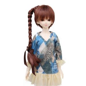 レビュープレゼント Super Dollfie スーパードルフィー　BJD 60cm人形・ドール用ウィッグ かつら おもちゃ　WD60-004｜wigs2you