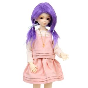 レビュープレゼント Super Dollfie スーパードルフィー　BJD 60cm人形・ドール用ウィッグ かつら おもちゃ　WD60-021｜wigs2you