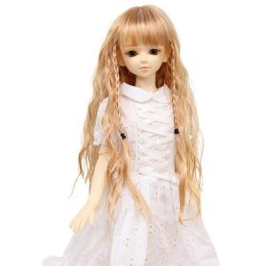 レビュープレゼント Super Dollfie スーパードルフィー　BJD 60cm人形・ドール用ウィッグ かつら おもちゃ　WD60-035｜wigs2you